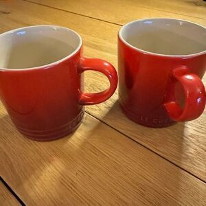 Fiesta mug set cherry flame orange 12oz